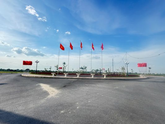 Hạ tầng giao thông nội khu Cụm công nghiệp Bình Minh
